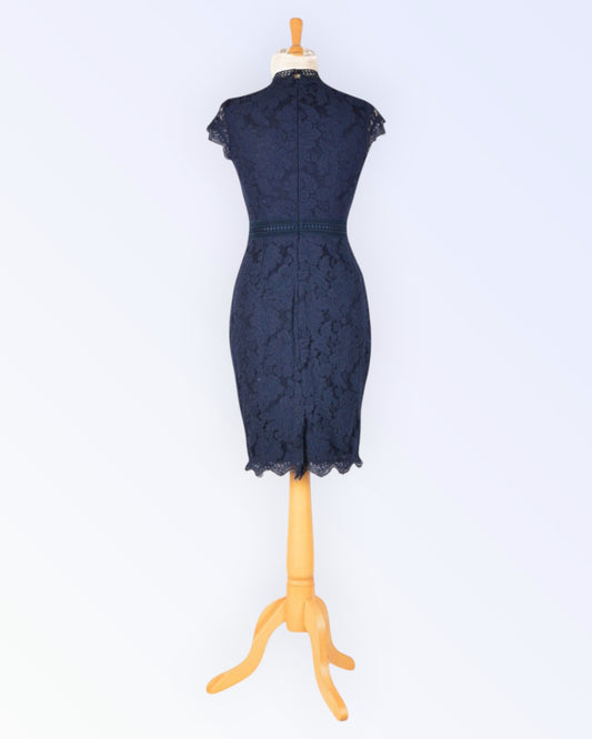 H&M festive lace dress