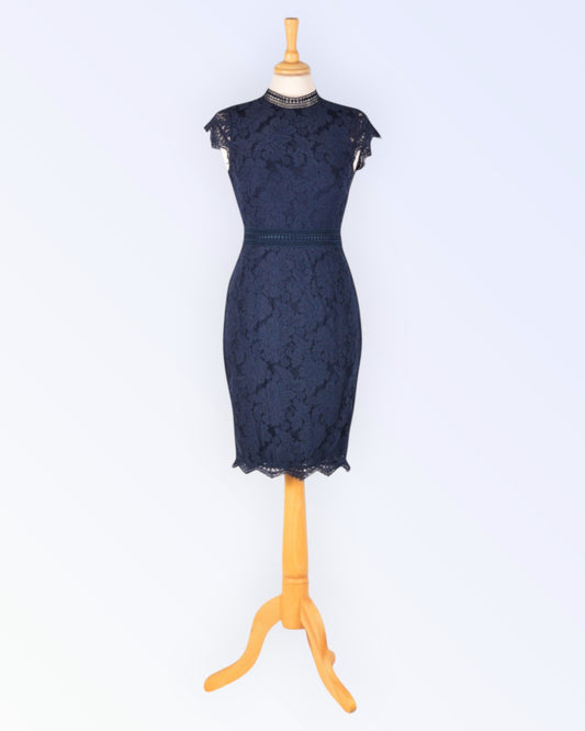 H&M festive lace dress