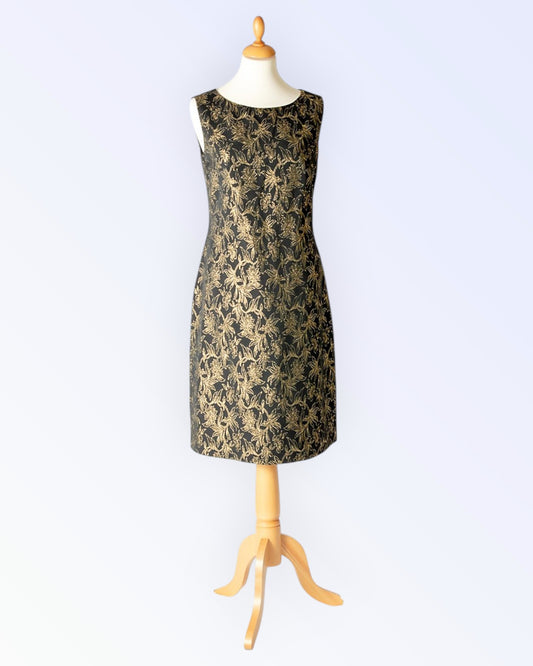 Brocade cocktail dress