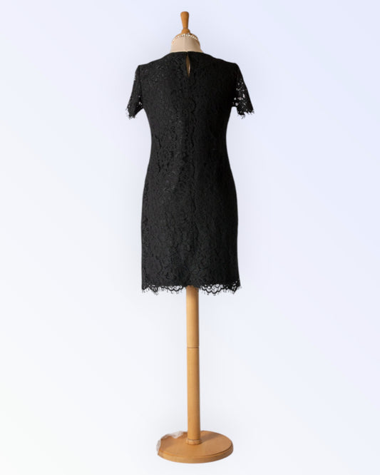 London Fog little black lace dress