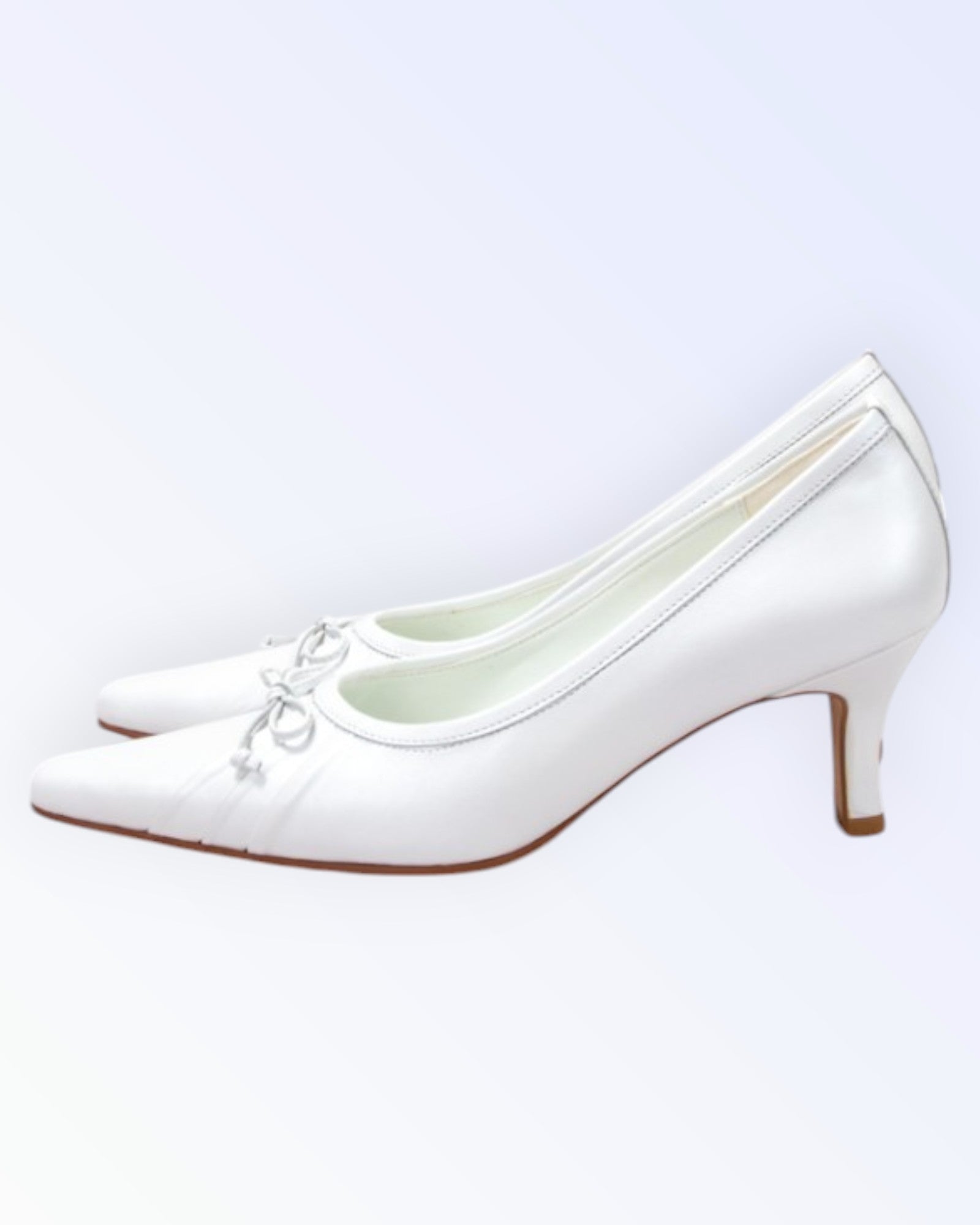 White Lady wedding shoes