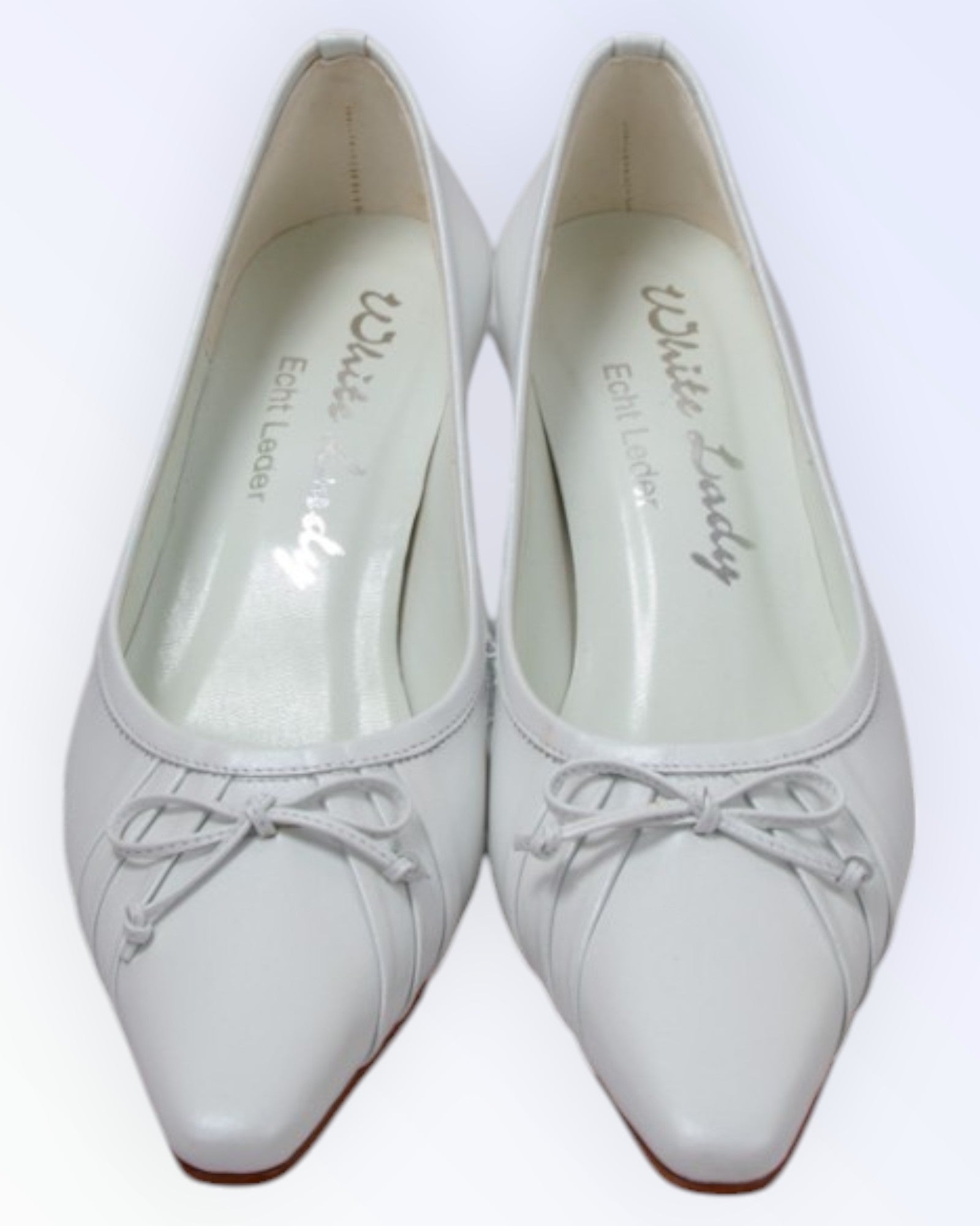 White Lady wedding shoes