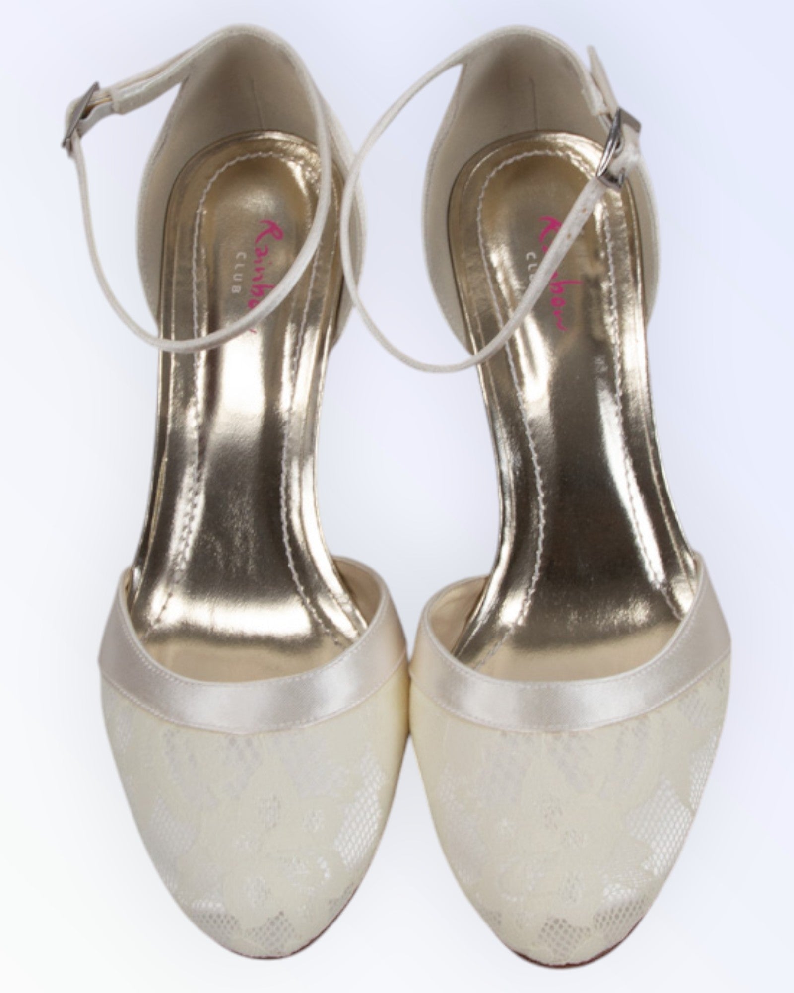 Rainbow wedding shoes