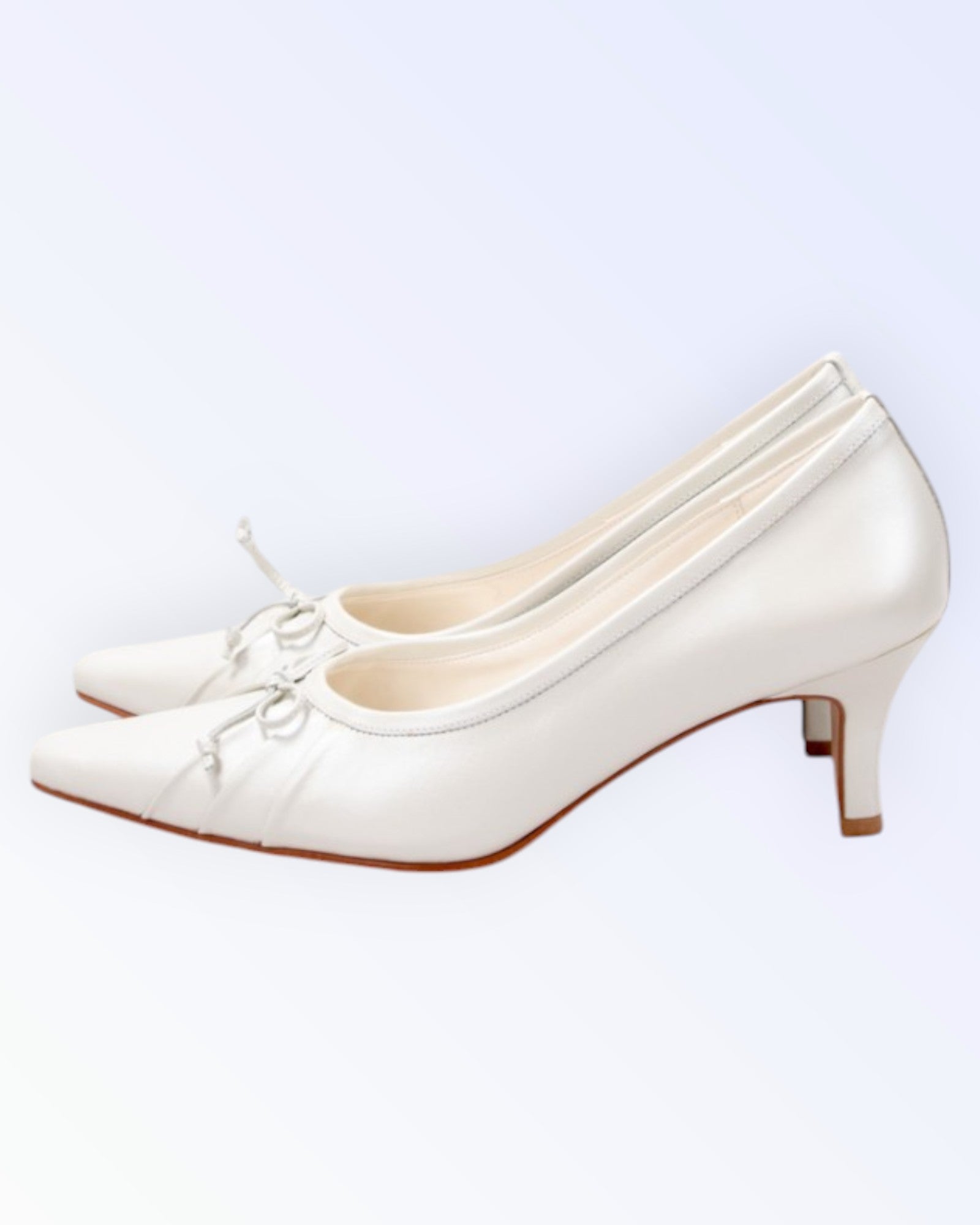 White Lady wedding shoes