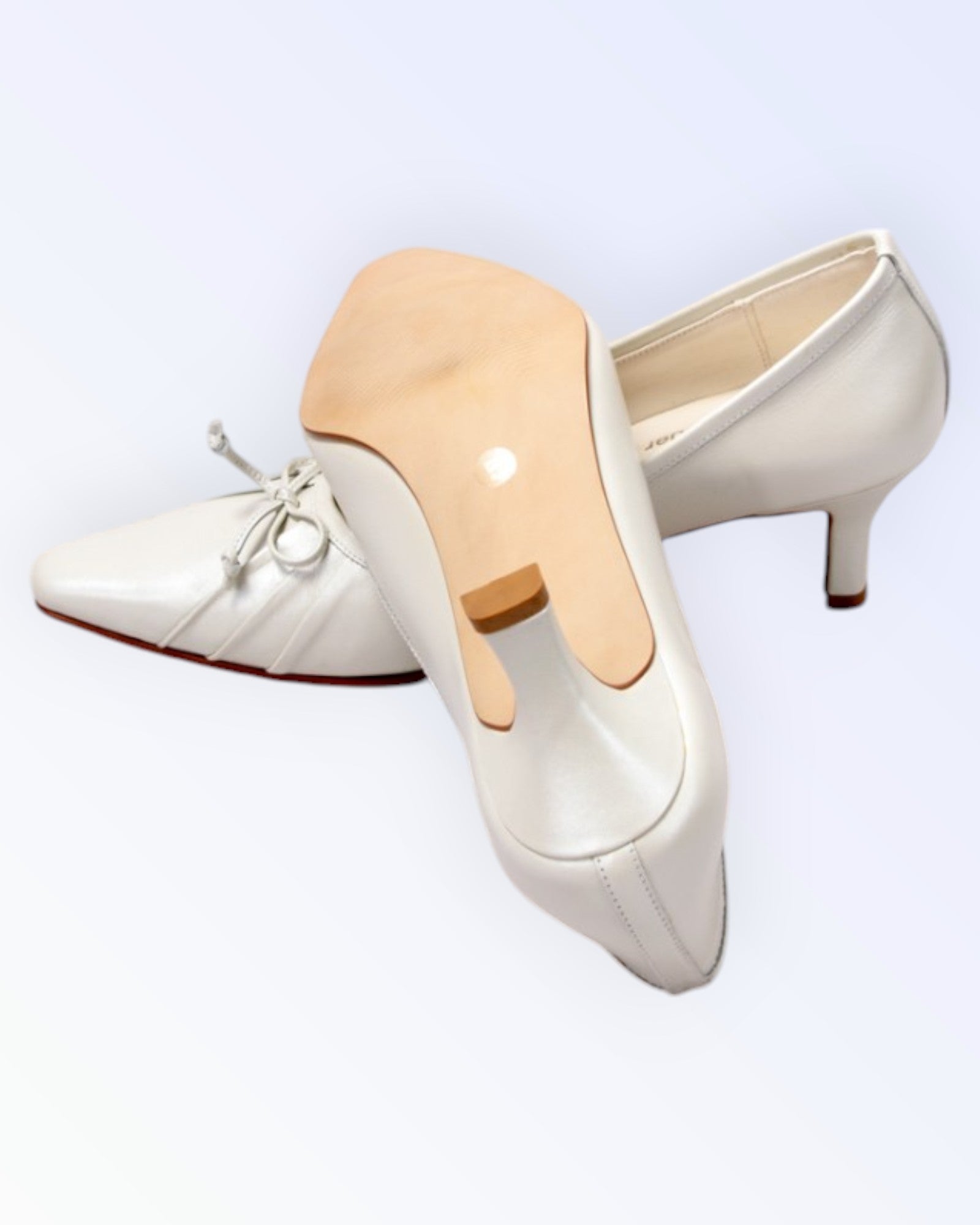White Lady wedding shoes