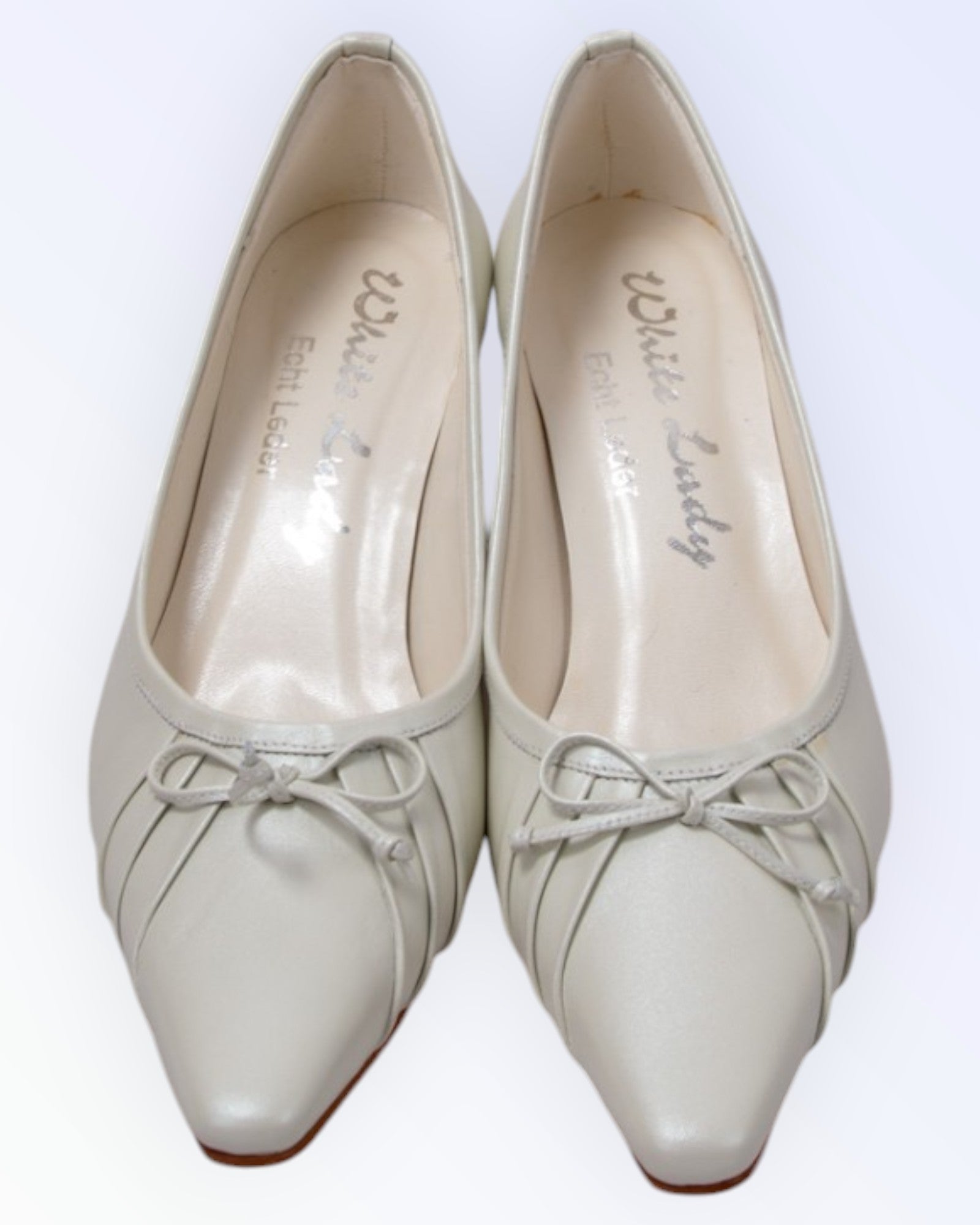 White Lady wedding shoes