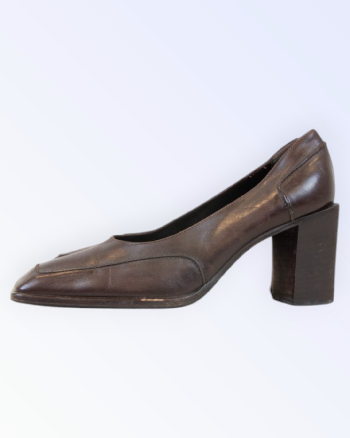 Bally vintage-stiilis pruunid kingad