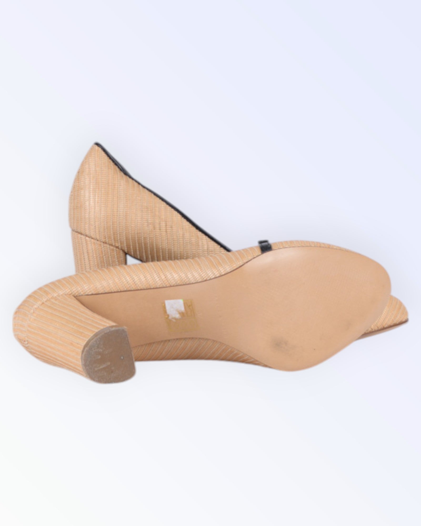 Charles & Keith textile shoes