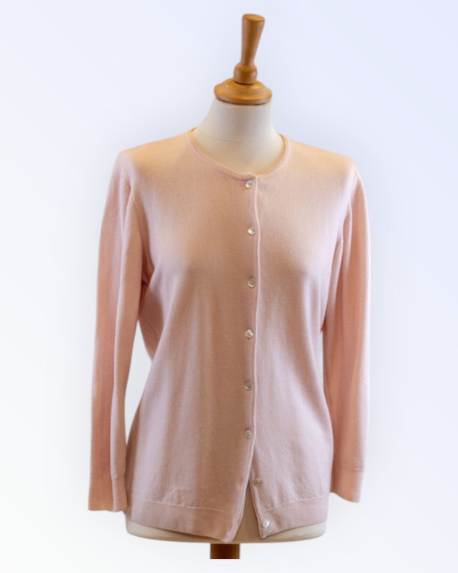 Glenfield light pink cardigan