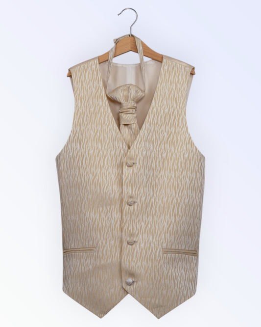 Boys' formal vest and tie