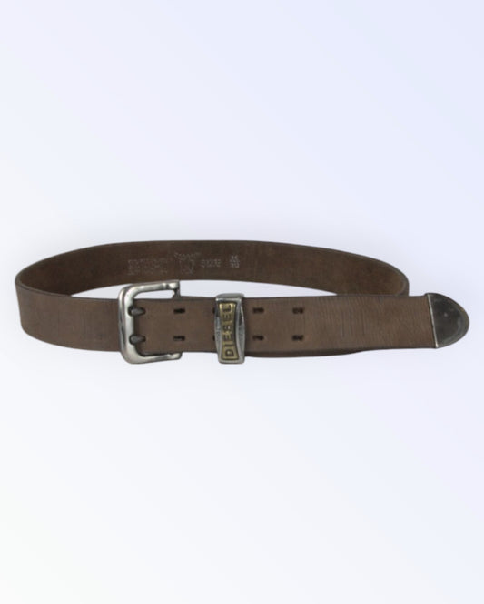 Diesel leather belt