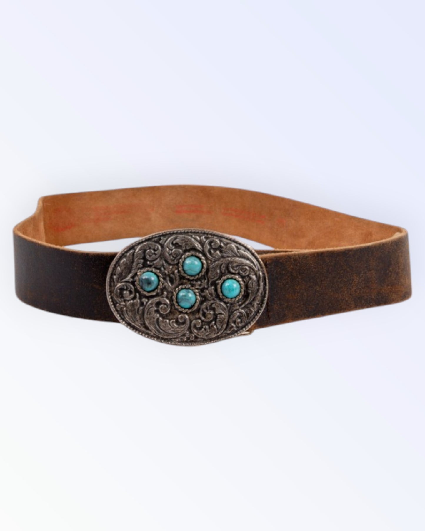 Leather belt