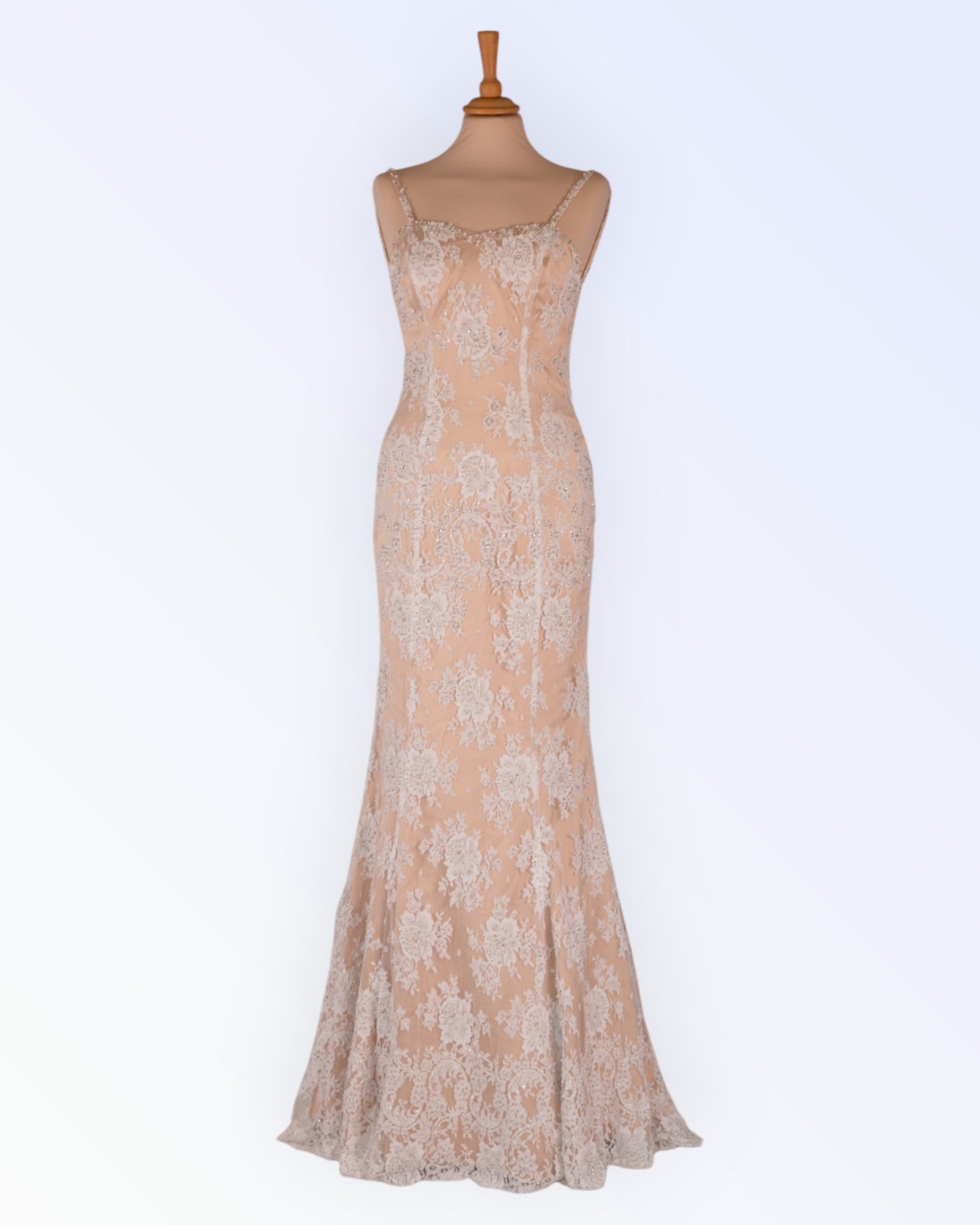 French lace wedding dress