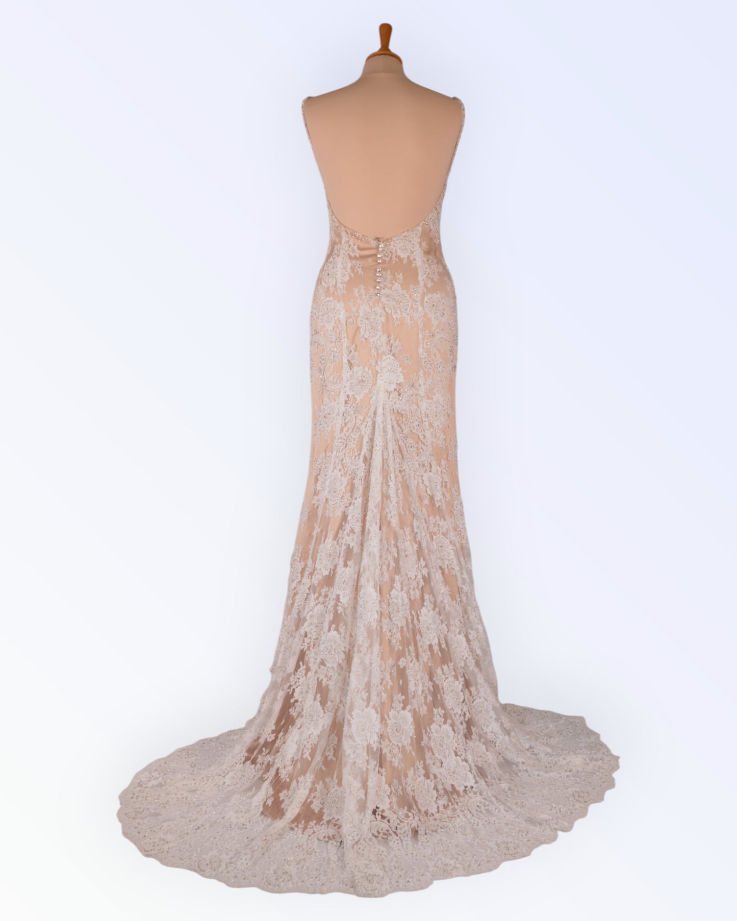 French lace wedding dress