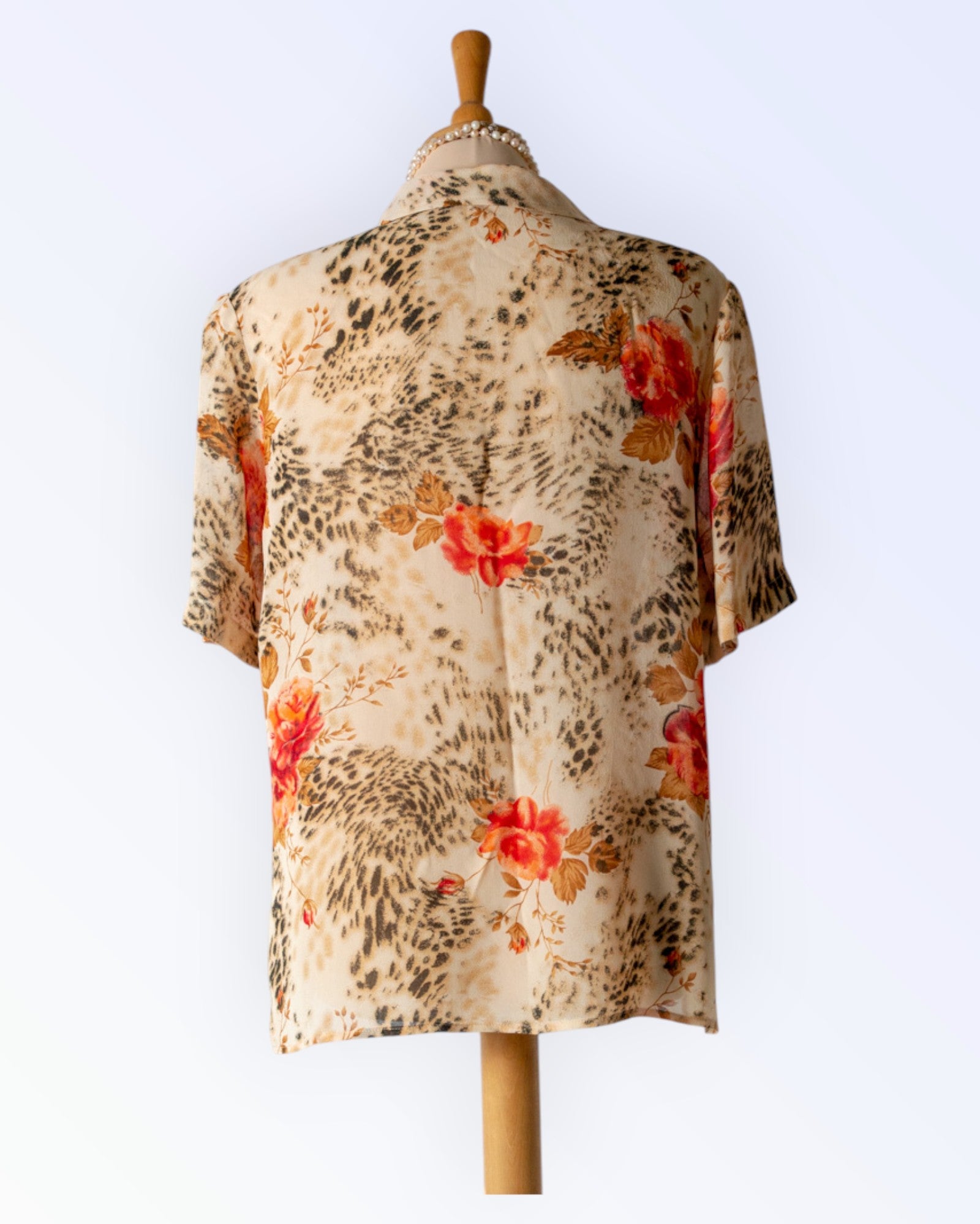 Jörg Peterson floral blouse