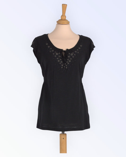 Esprit black cotton top