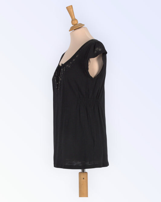 Esprit black cotton top
