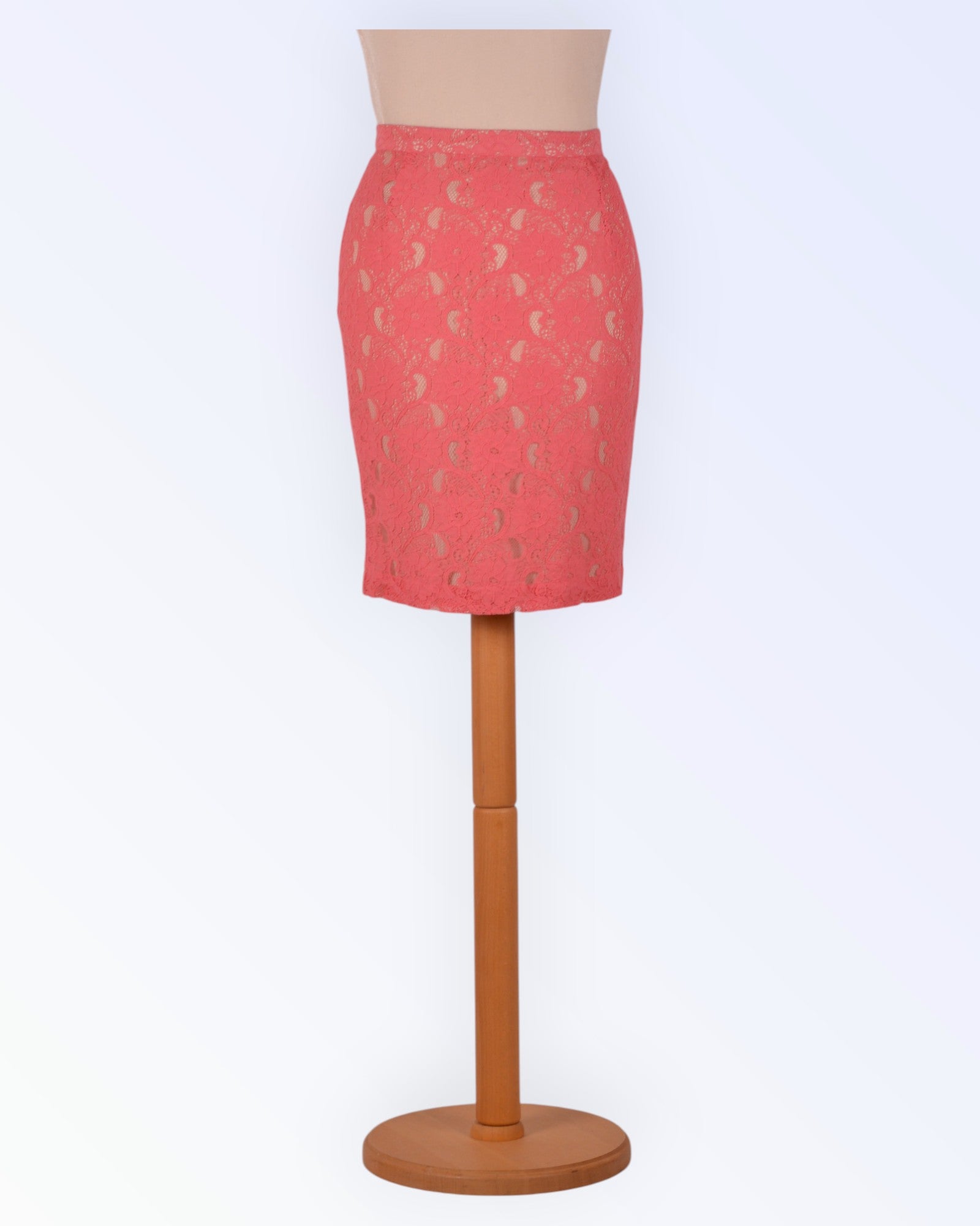 H&M Conscious*Collection pinkki pitsikynähame