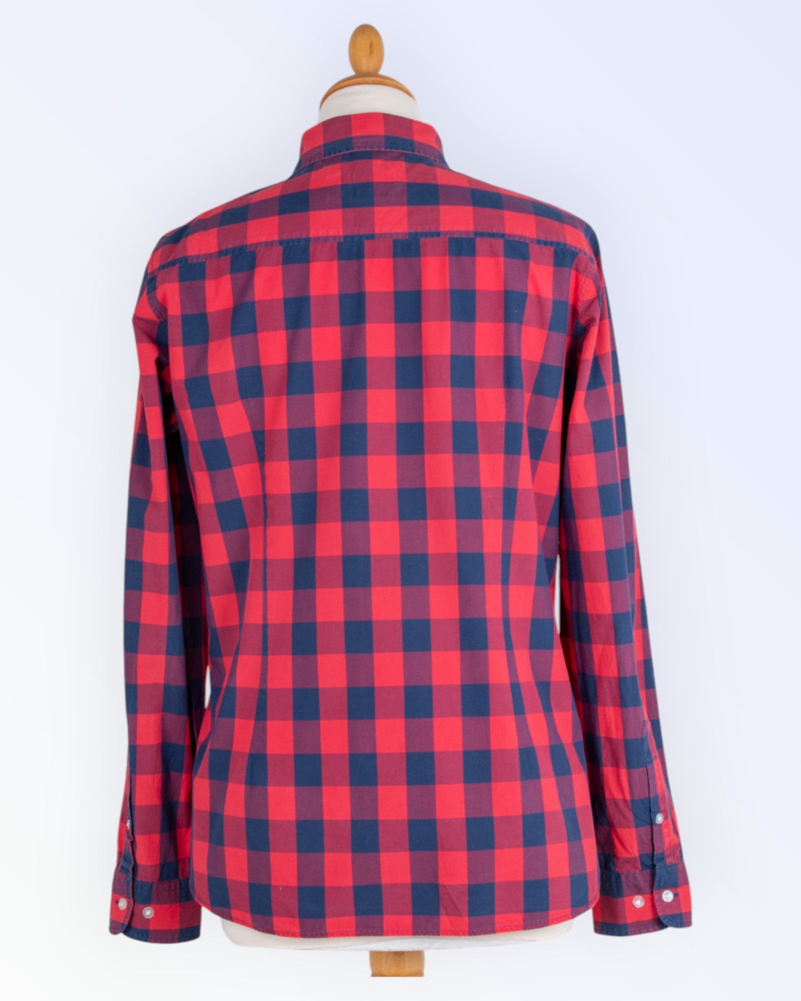 Marie Lund checkered day shirt