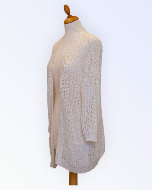 Bik Bok loose-fitting lace cardigan