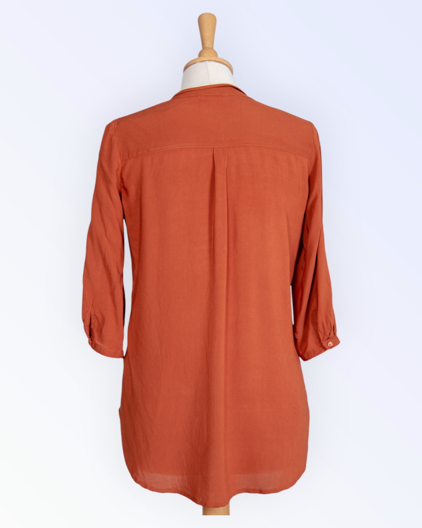 Orsay rust brown blouse