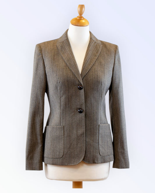 Piazza Sempione Olive Green Blazer