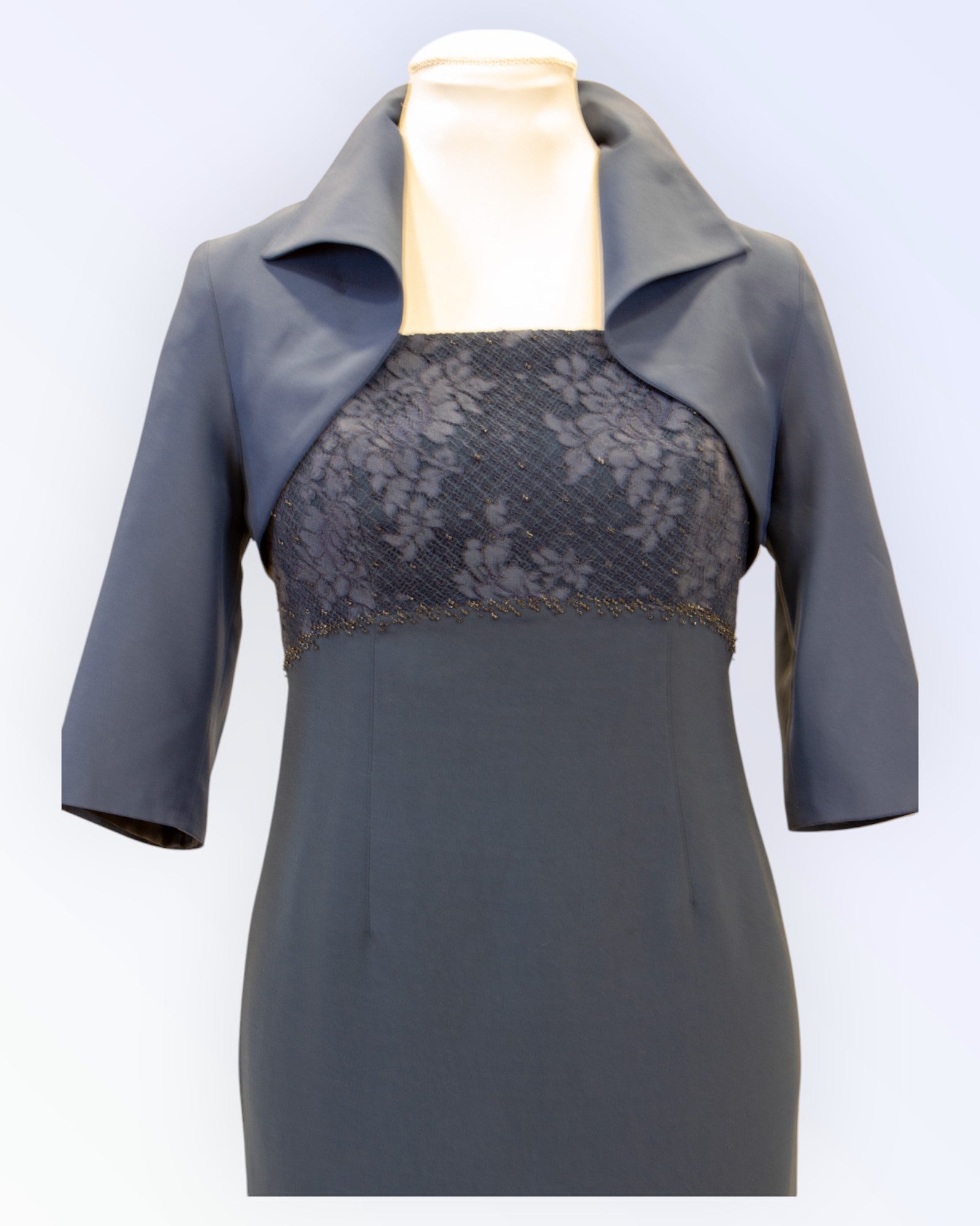 Navy blue formal bolero jacket Ageless.ee - vintage and retro clothing online store Navy blue formal bolero jacket Ageless.ee - vintage and retro clothing online store