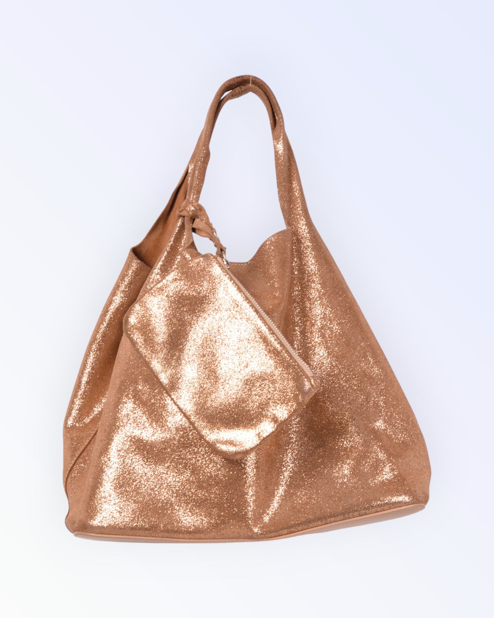 Gianni Chiarini glittering leather handbag
