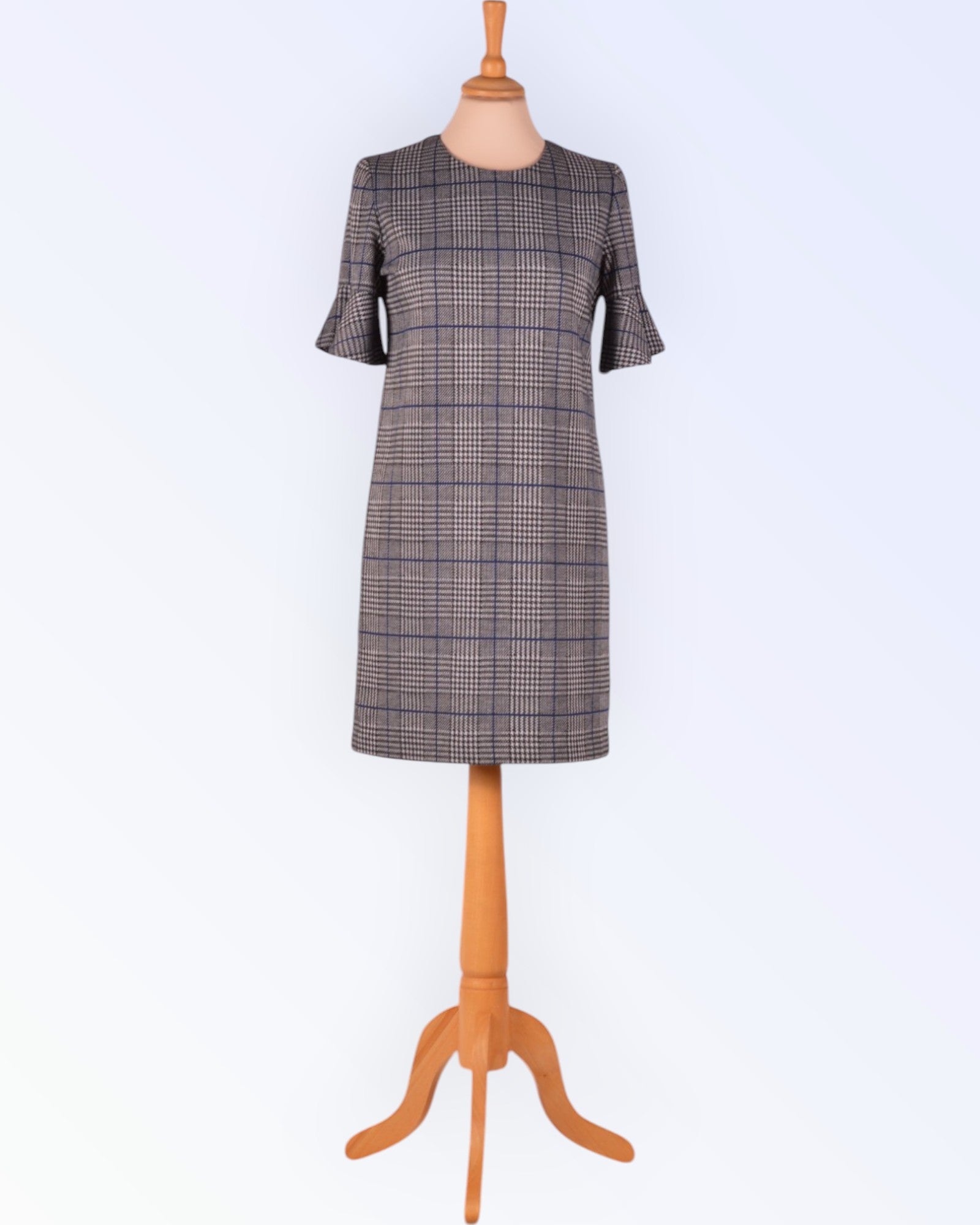 calvin klein vintage dress Calvin Klein checked knit dress – Ageless.ee