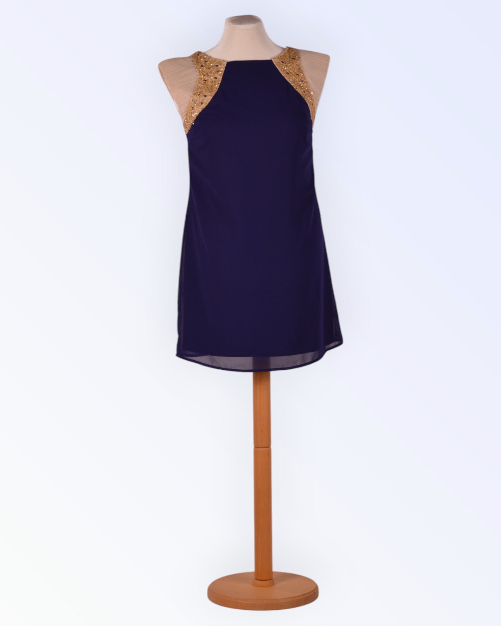 Little Mistress purple cocktail dress