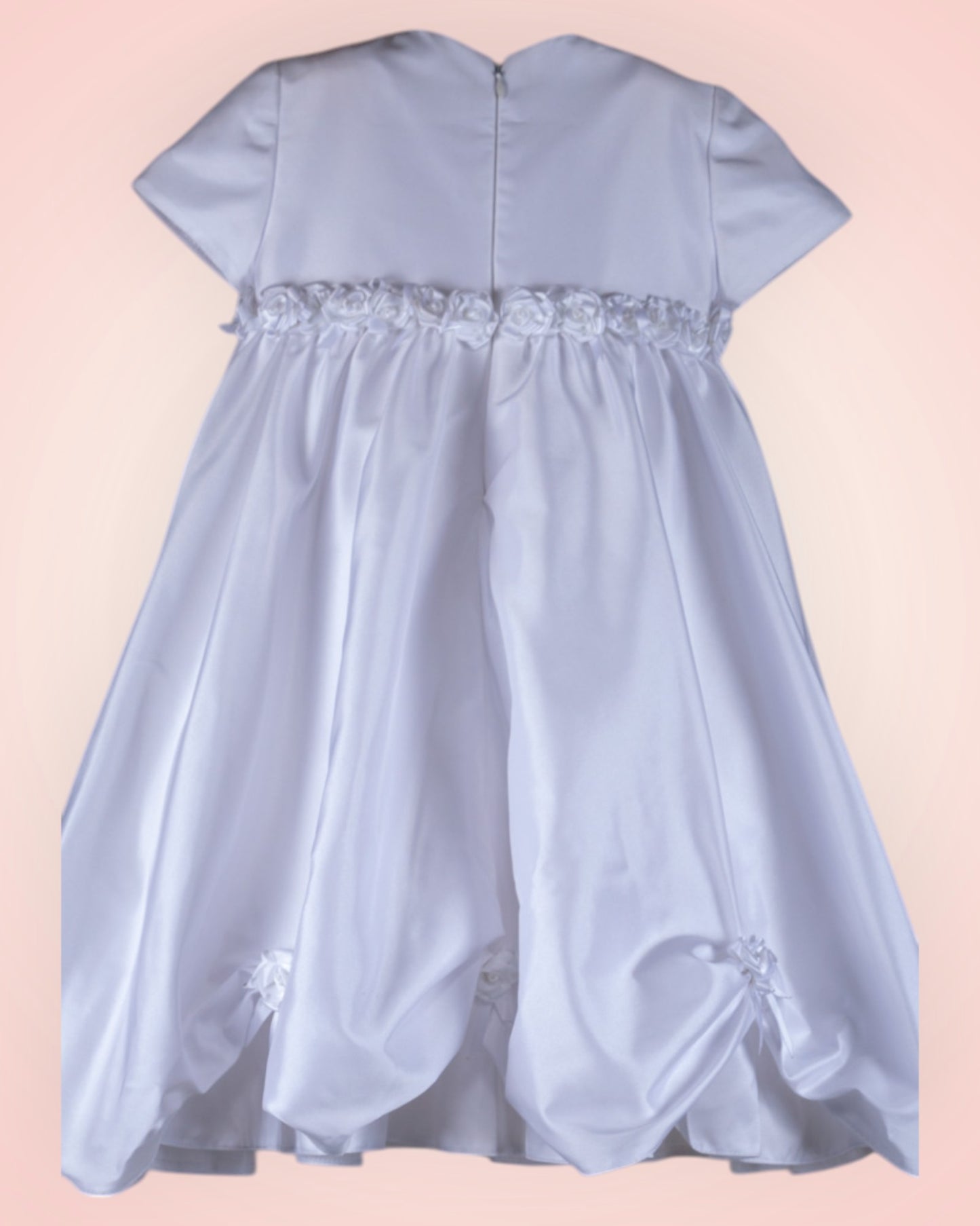 White party dress for little girls