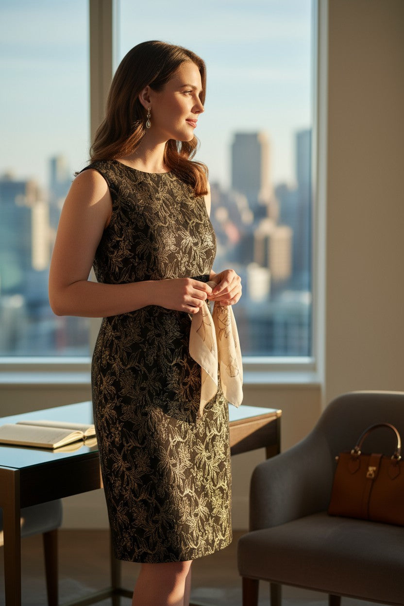 Brocade cocktail-mekko