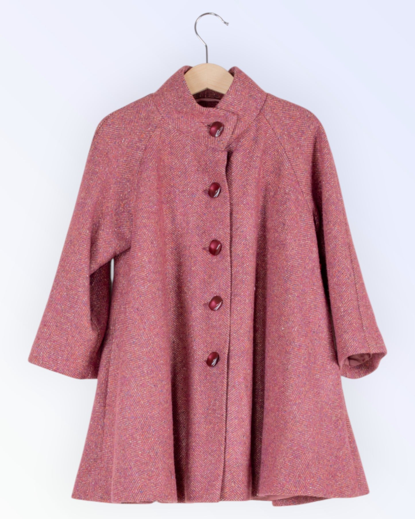 Girls' wool coat