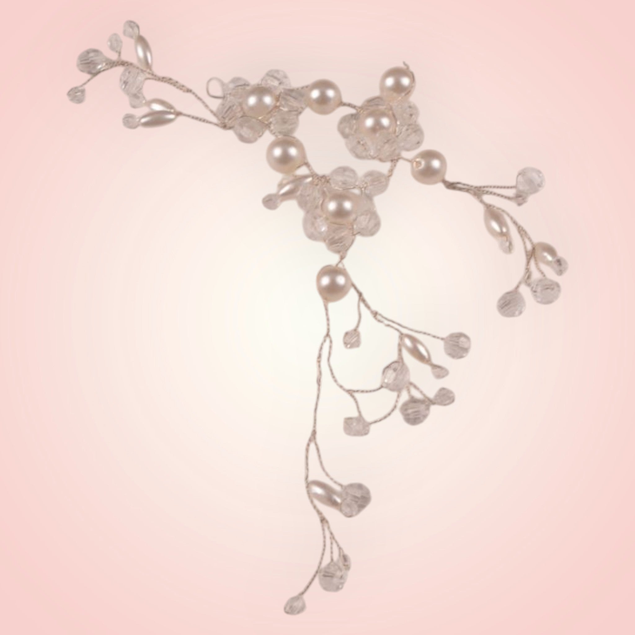 Hair ornament to be woven into the hair