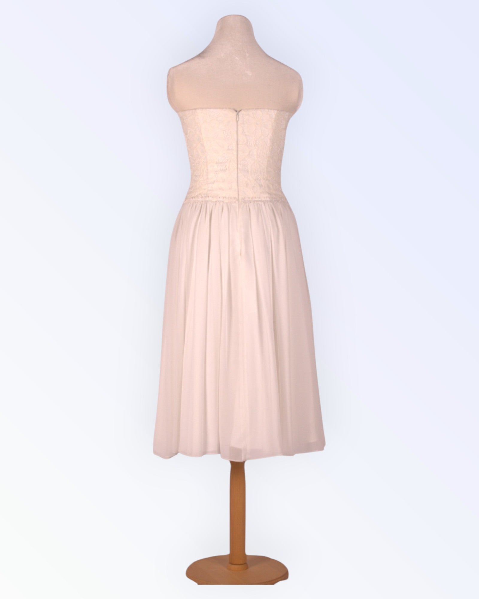 Festive off-white dress