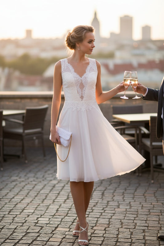 Small off-white dress