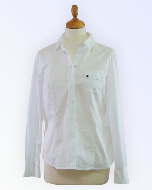 Hirsch white shirt blouse