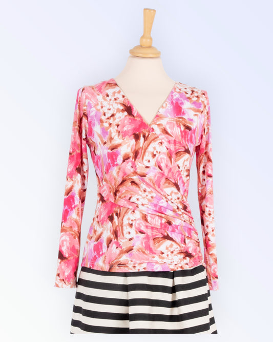 Camilla Thulin colorful knit top