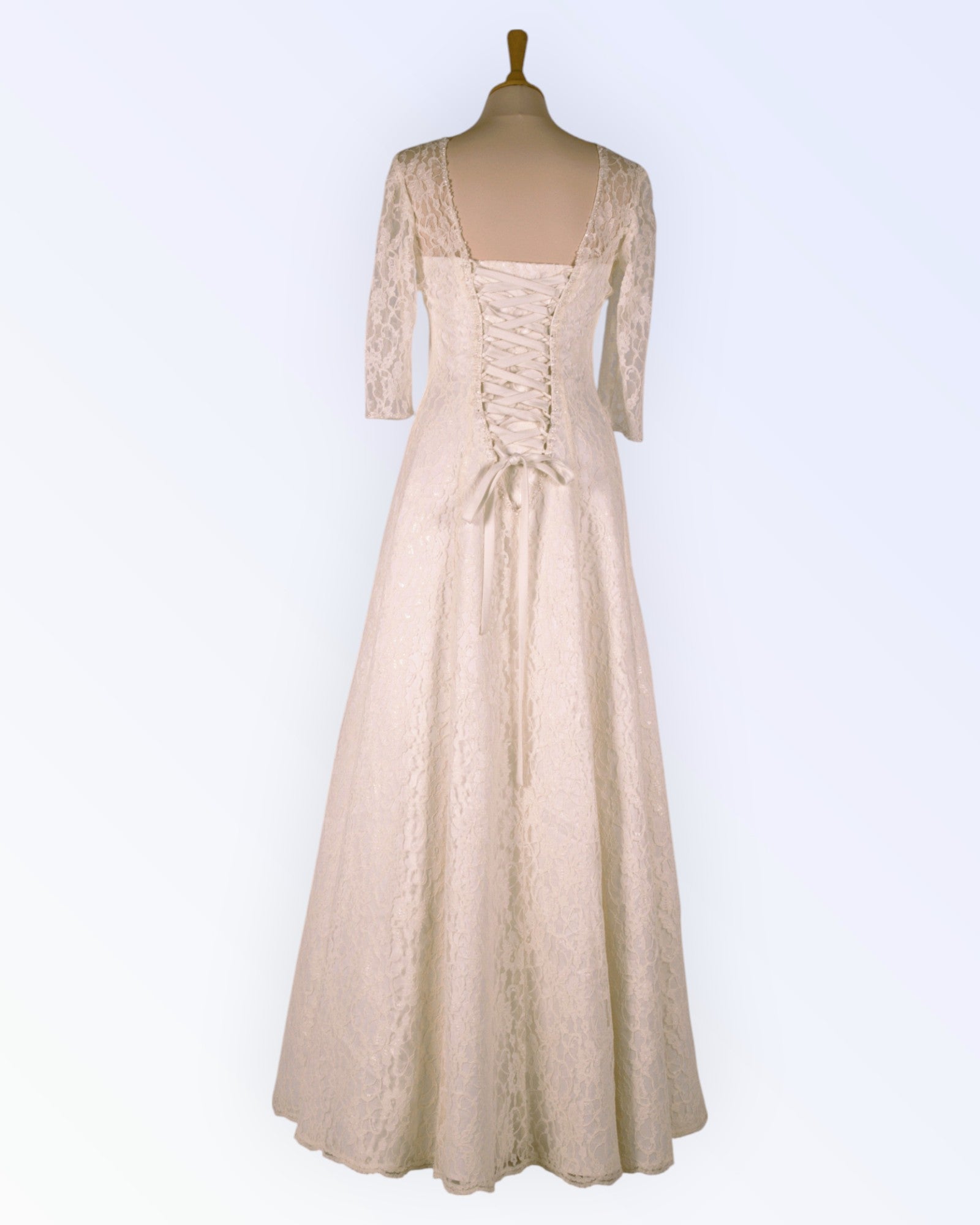 Classic lace wedding dress