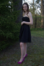 Zinda violetit platform-kengät