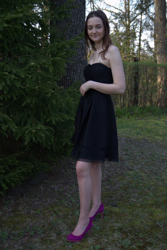 Zinda violetit platform-kengät