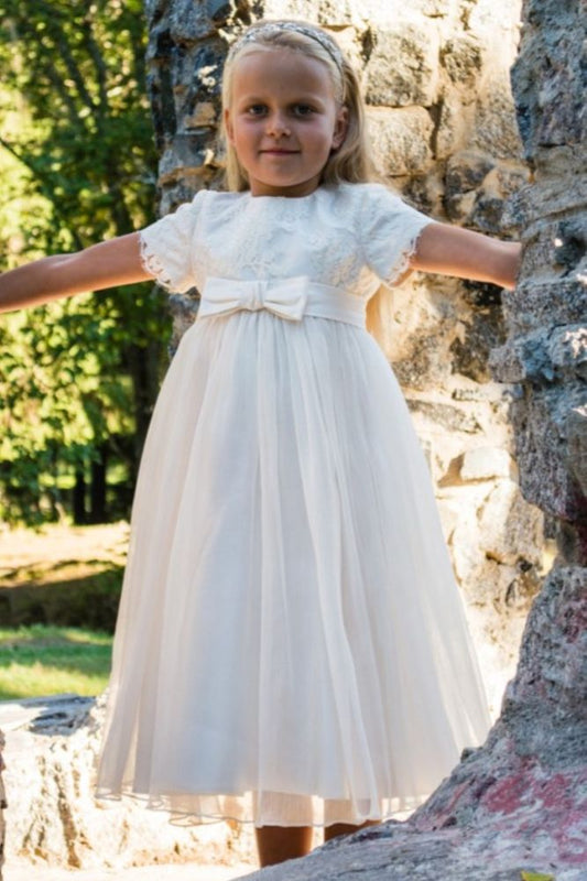 Formal dress with a fluffy skirt