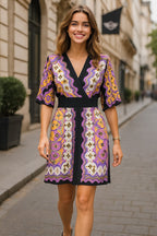 Ana Alcazar värikäs neulemekko