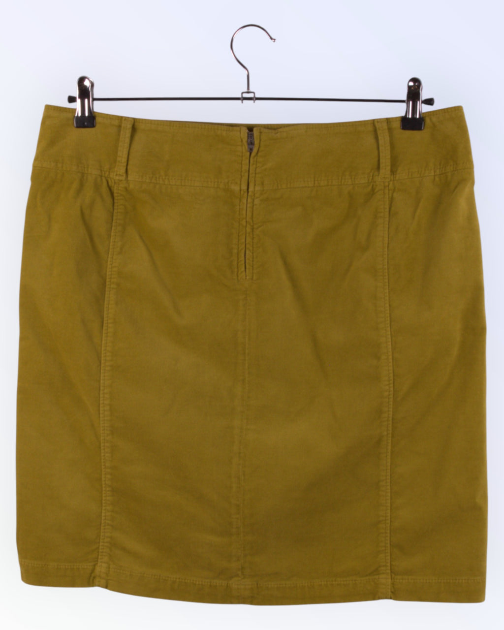 Marc O'Polo light green corduroy skirt