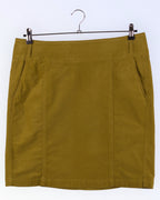 Marc O'Polo light green corduroy skirt