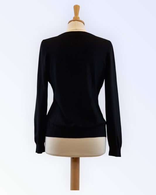 MariPhilippe black knitwear