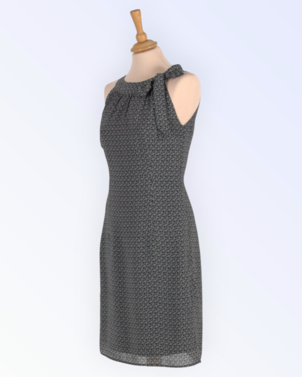 Sir Oliver black and white dress