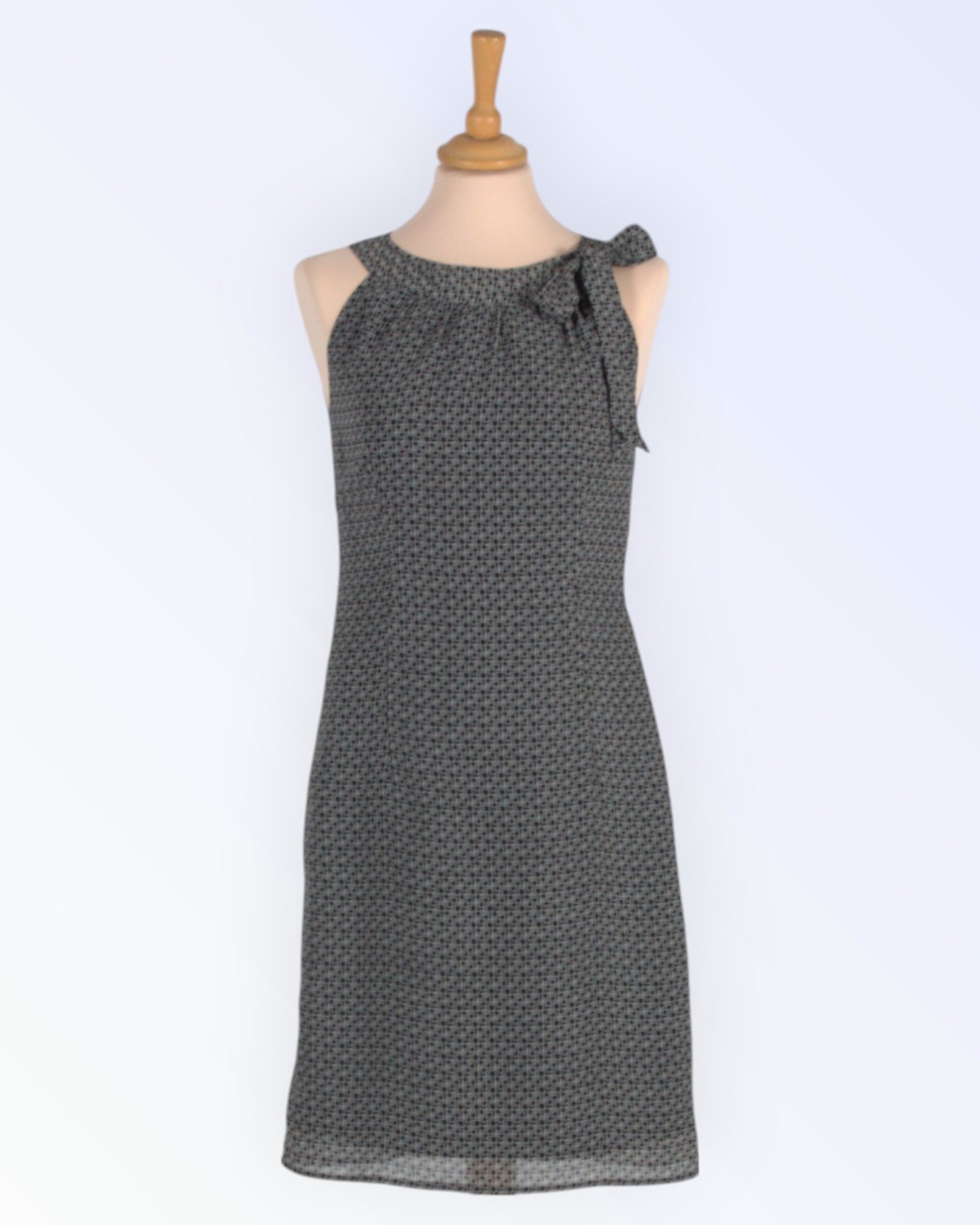 Sir Oliver black and white dress