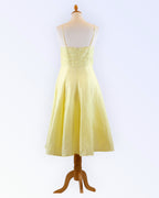 Ril's yellow party dress
