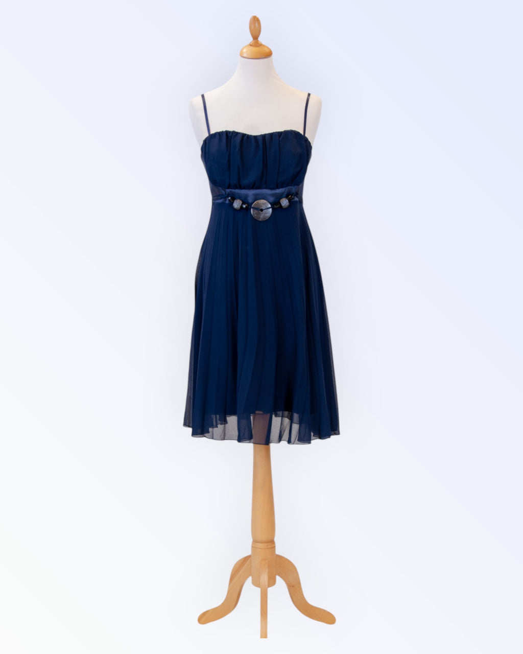 Rinascimento navy blue party dress